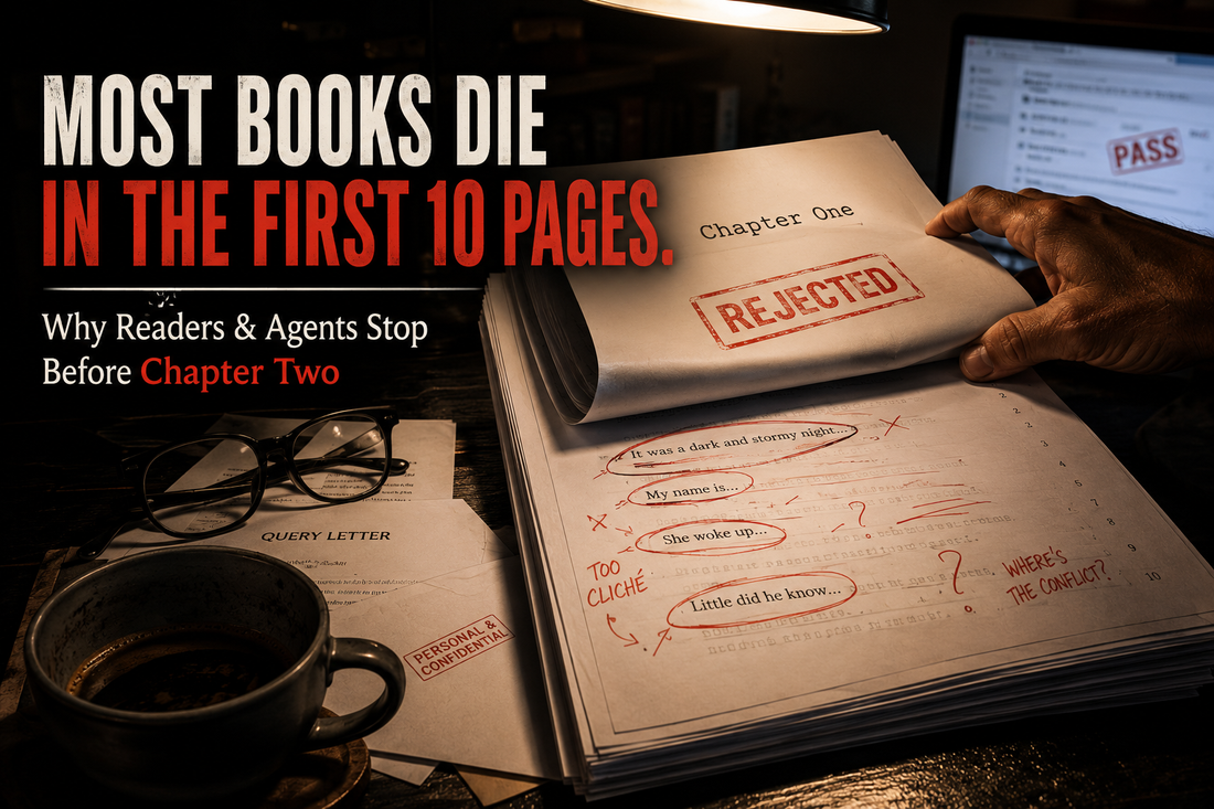 The “First 10 Pages” Autopsy: Why Readers (and Agents) Quit Before Chapter Two