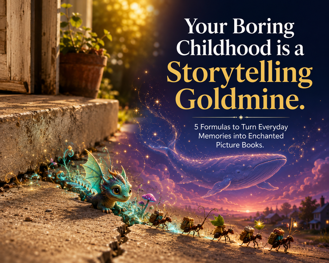 Dust to Gold: How to Turn Your Boring Childhood Memories into Magical Children's Books
